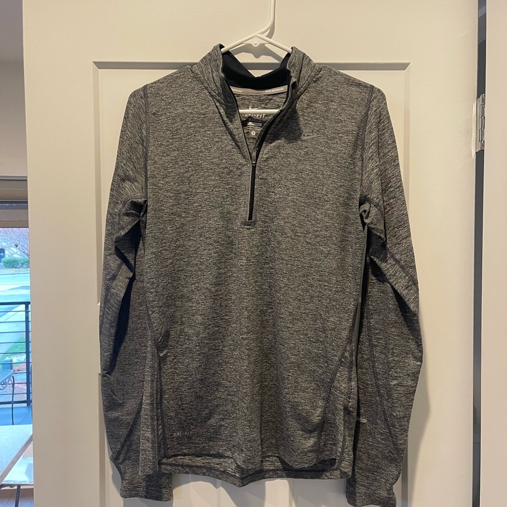 Nike Women’s Gray Quarter Zip